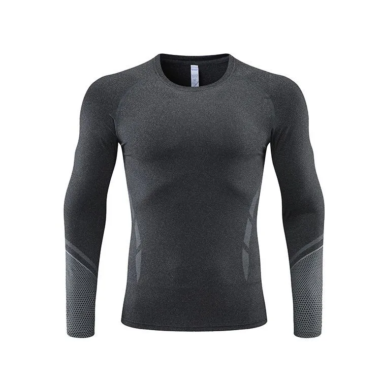 Men's Fashion Casual Autumn Breathable Long Sleeve Sports T-Shirt