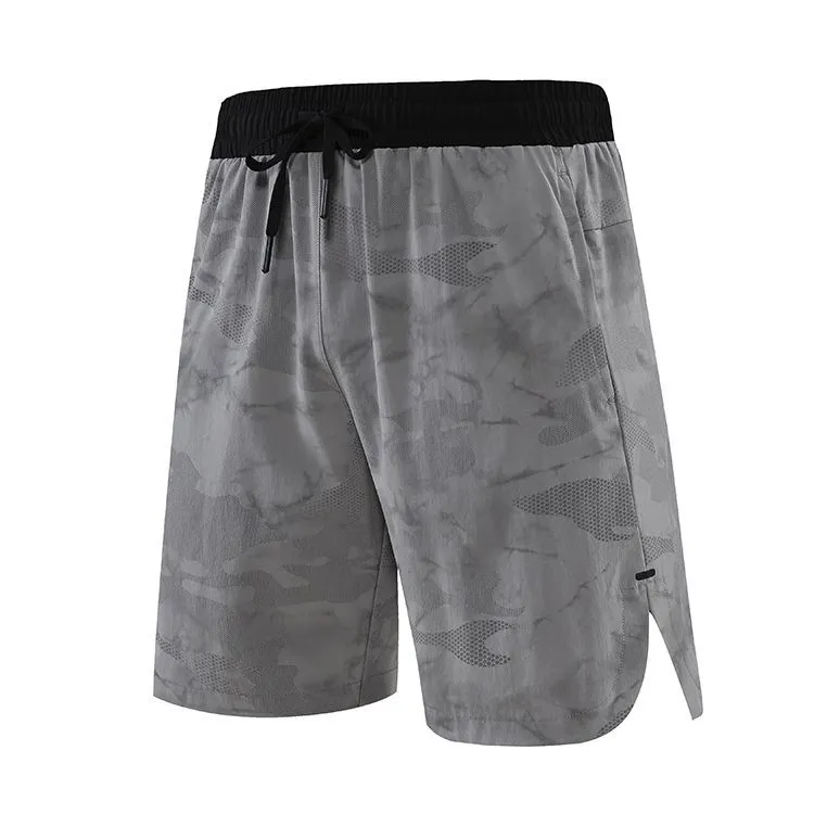 Men Fashion Camouflage Quick-Drying Breathable Sports Shorts