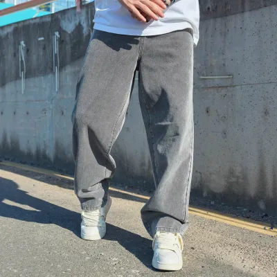 Men's Fashion Casual Straight Loose Denim Jeans