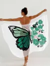 0073A2-Emerald Green Red White