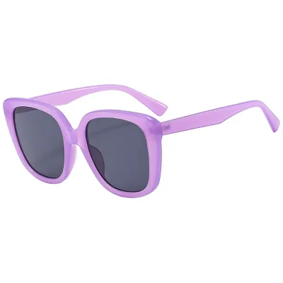 Women Fashion Square Large Frame Cat Eye Sunglasses