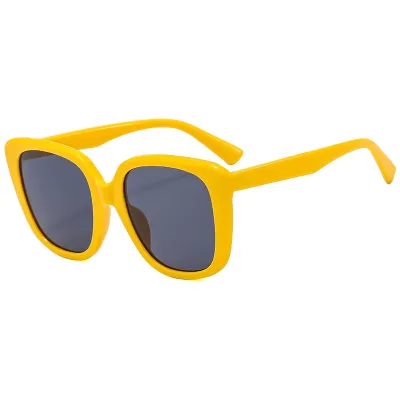 Women Fashion Square Large Frame Cat Eye Sunglasses