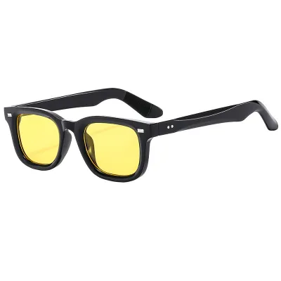Men Retro Classic Square UV-Proof Sunglasses