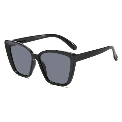 Fashion Casual Cat Eye Hollow Leg Sunglasses - Square Frame PC