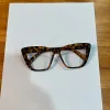 Tea Leopard Framed White Slices