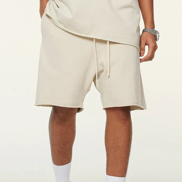 Men Fashion Casual Retro Washed Cotton Shorts