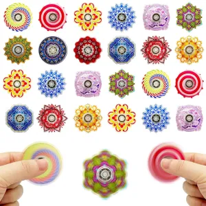 Creative Mandala Graffiti Fingertip Spinner Gyro Kids Toy