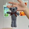 D.Grey Pineapple Bear Silver Buckle