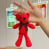 Big Red Pineapple Bear Silver Buckle
