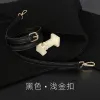 Black-Shallow Gold Buckle