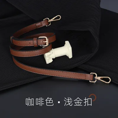 Women Fashion Simple Solid Color Adjustable Thin Shoulder Strap Bag Accessories