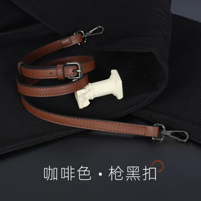 Women Fashion Simple Solid Color Adjustable Thin Shoulder Strap Bag Accessories