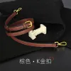 Brown-K Gold Buckle