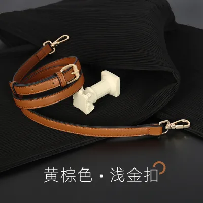 Women Fashion Simple Solid Color Adjustable Thin Shoulder Strap Bag Accessories