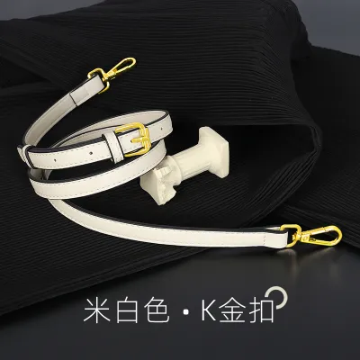 Women Fashion Simple Solid Color Adjustable Thin Shoulder Strap Bag Accessories
