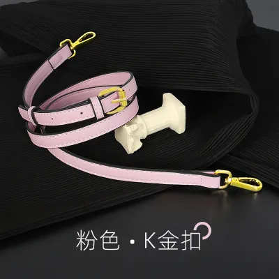 Women Fashion Simple Solid Color Adjustable Thin Shoulder Strap Bag Accessories