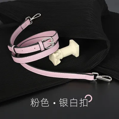 Women Fashion Simple Solid Color Adjustable Thin Shoulder Strap Bag Accessories