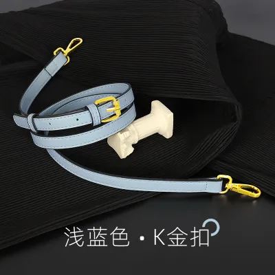Women Fashion Simple Solid Color Adjustable Thin Shoulder Strap Bag Accessories