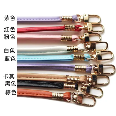 Women Fashion Simple Solid Color Pu Small Shoulder Strap Bag Accessories
