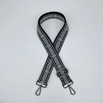 Women Fashion Printed Adjustable Wide Shoulder Strap Bag Accessories