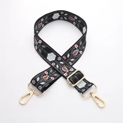 Women'S Fashion Printed Diy Bag Wide Shoulder Strap Bag Accessories