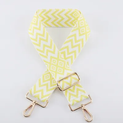 Women Fashion Printed Adjustable Wide Shoulder Strap Bag Accessories