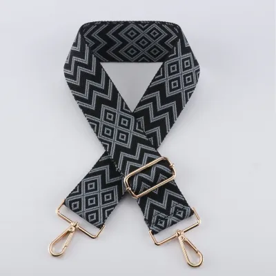 Women Fashion Printed Adjustable Wide Shoulder Strap Bag Accessories
