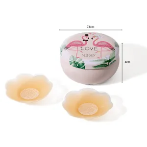 Women Invisible Silicone Ultra-Thin Anti-Bump Breast Sticker Nipple Covers
