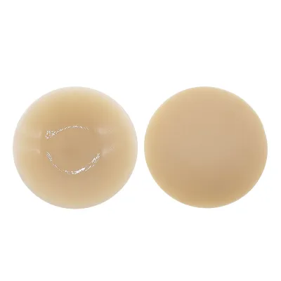 Women Fashion Solid Color Seamless Invisible Silicone Nipple Covers