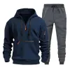 Navy Blue D.Grey Pants