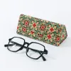 Folding Glasses Box Red And Green Rhombus