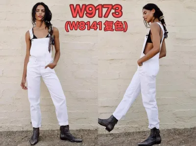 Women Casual Loose Denim Suspenders Overalls