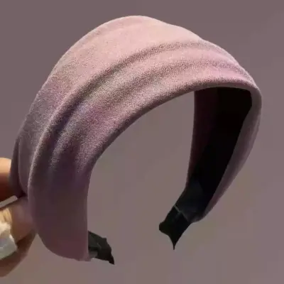 Women's Fashion Velvet Knitted Wide-Brimmed Hairband