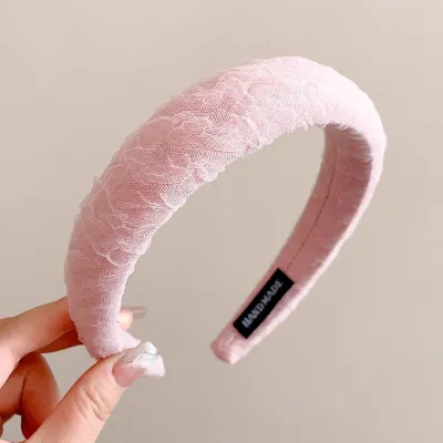 Kids Girls Fashion Pink Cartoon Geometric Hair Band
