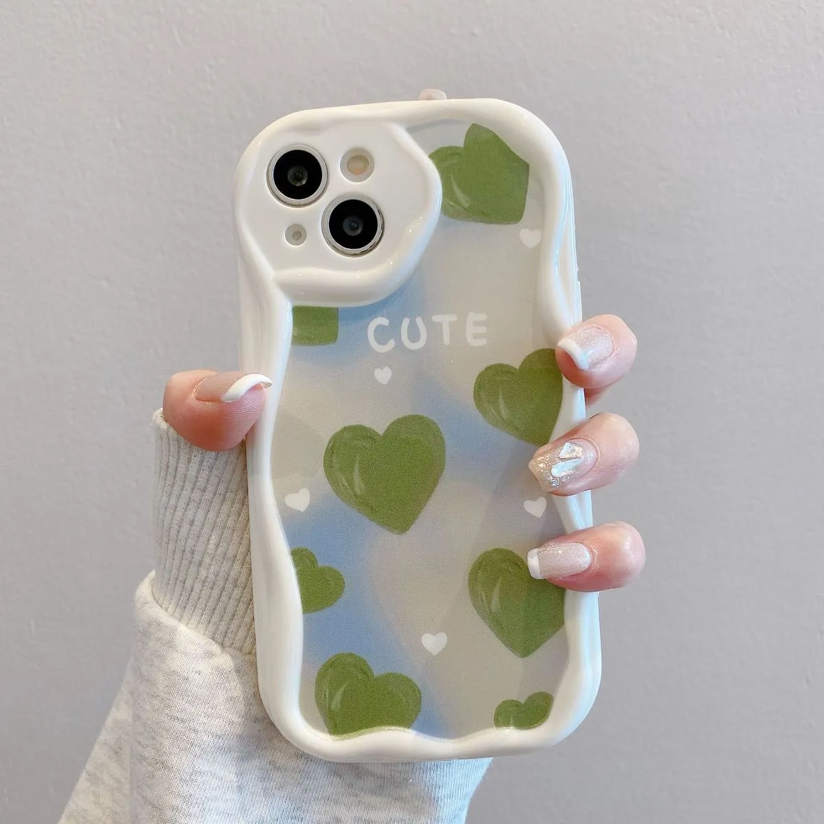 Women Fashion Love Printed Anti-Drop TPU Phone Case