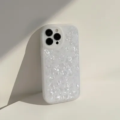 Fashion Solid Color Dream Shell Pattern Phone Case