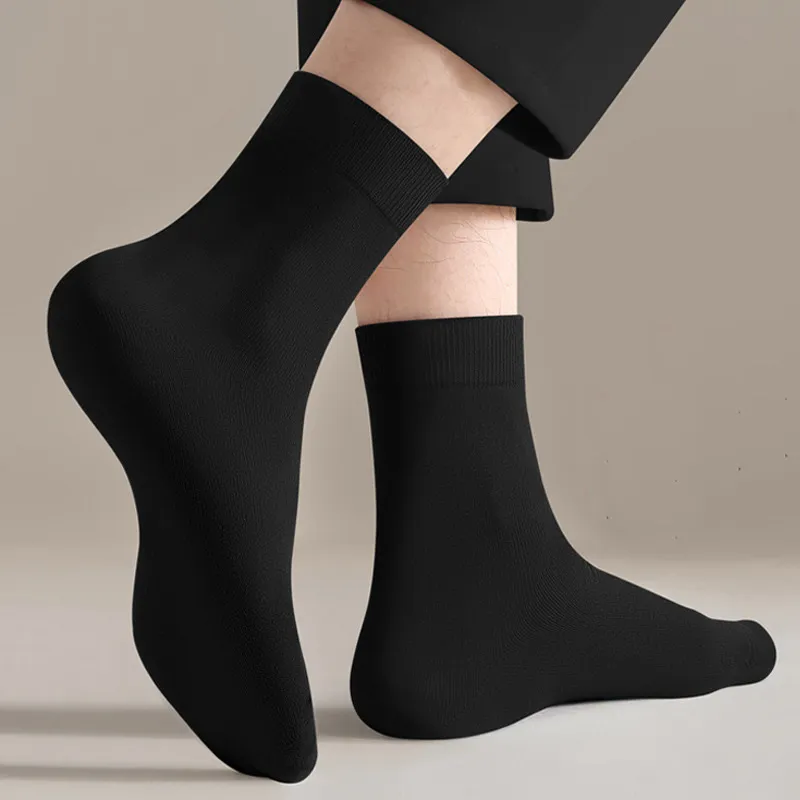 Men's Fashion Thickened Warm Cotton Breathable Mid-Tube Socks