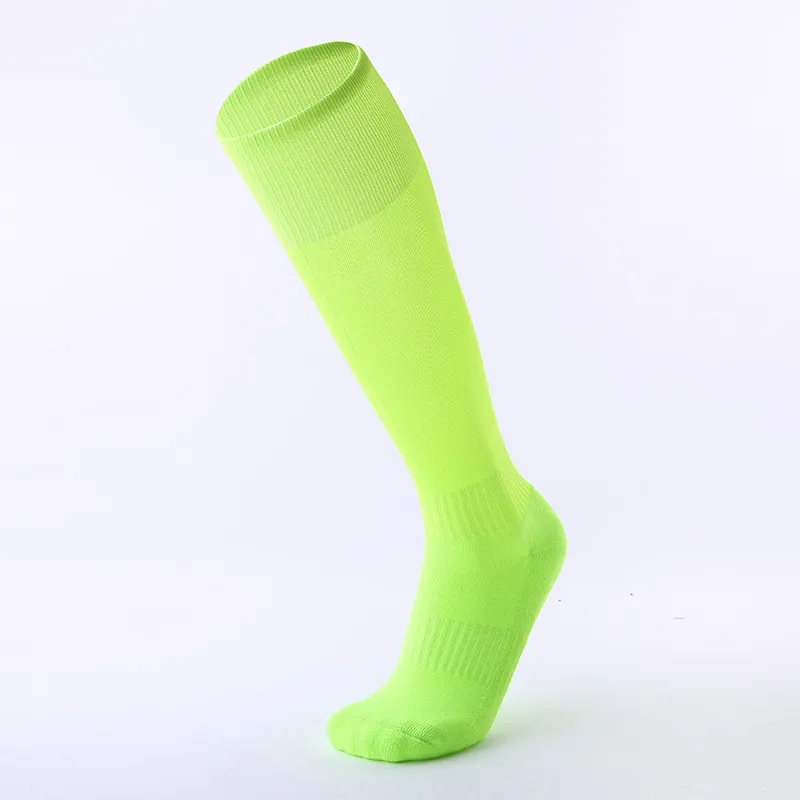 Men Fashion Casual Solid Color Breathable Non-Slip Over-The-Knee Thickened Sports Socks