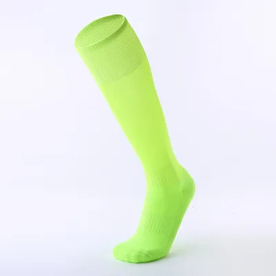 Men Fashion Casual Solid Color Breathable Non-Slip Over-The-Knee Thickened Sports Socks