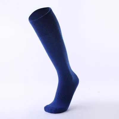 Men Fashion Casual Solid Color Breathable Non-Slip Over-The-Knee Thickened Sports Socks