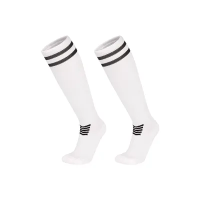 Men's Fashion Color Block Long Anti-Slip Football Sports Socks