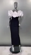 Black White Flowers