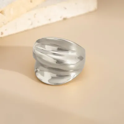 Women Fashion Simple Irregular Geometry Ring