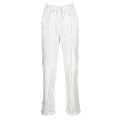 Women Casual High Waist Loose Cargo Pocket Jeans