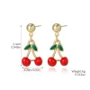 E2503-4 Green Leaf Cherry
