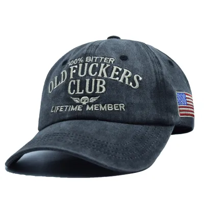 Fashion Embroidered Cotton Baseball Cap