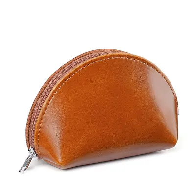 Fashion Solid Color Mini Multi-Functional PU Coin Wallets