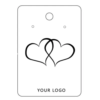 Love Printed 7x10cm Jewelry Card 1000pcs/Pack