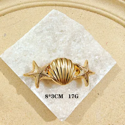 Women's Fashion Geometric Alloy Spring Hair Clip