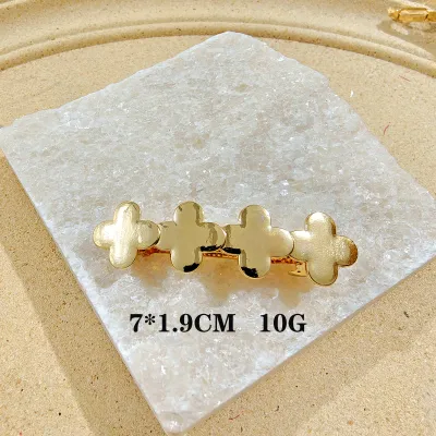 Women's Fashion Geometric Alloy Spring Hair Clip